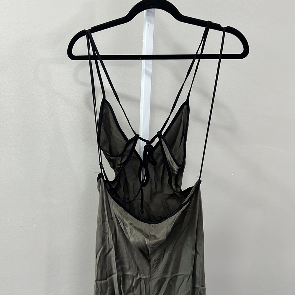 Bec & Bridge Metallic Brown Maxi Dress - Picture 11 of 13
